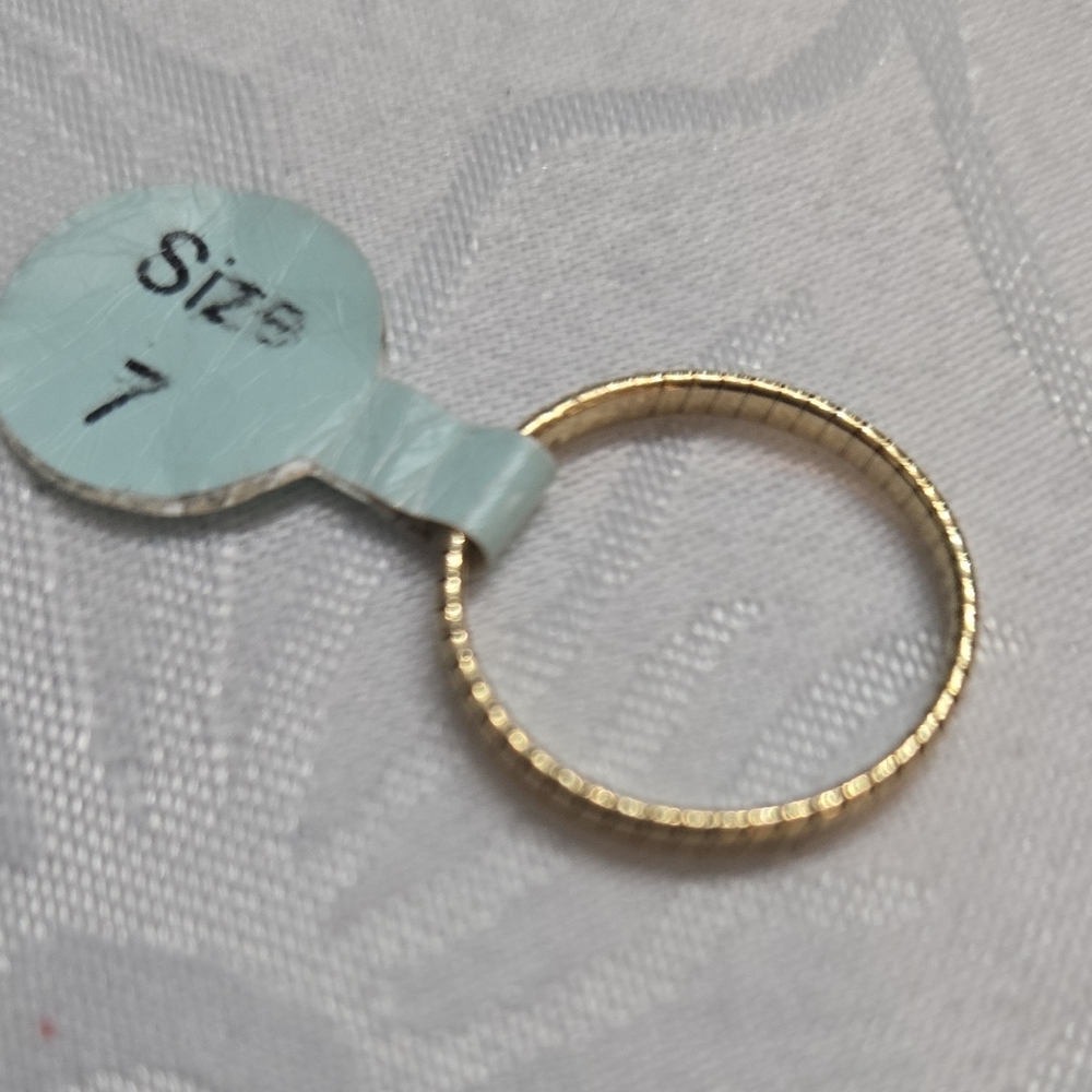 Elegant Gold-Tone Ring